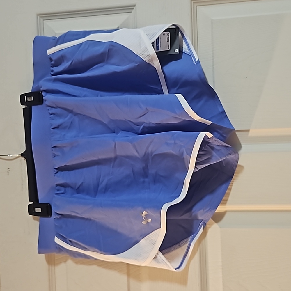 UNDER ARMOUR FLY BY 2.0 RUNNING SHORTS: BLUE/WHITE: NEW WITH TAGS: SIZE XL